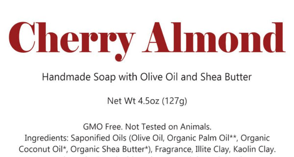 Cherry Almond Soap Bar