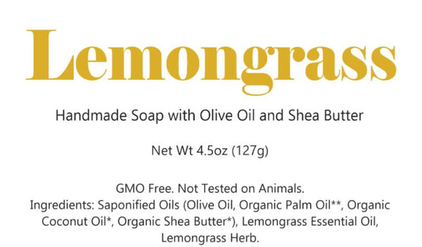 Lemongrass Soap Bar
