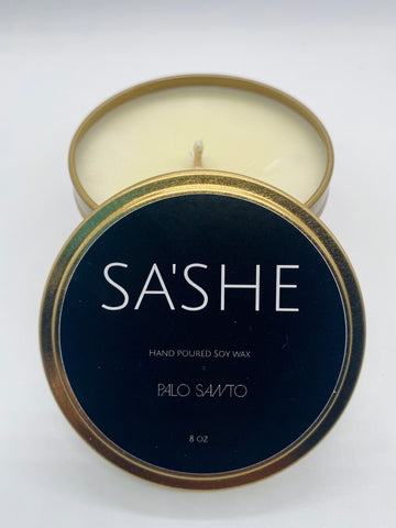 Palo Santo Travel Tin Candle